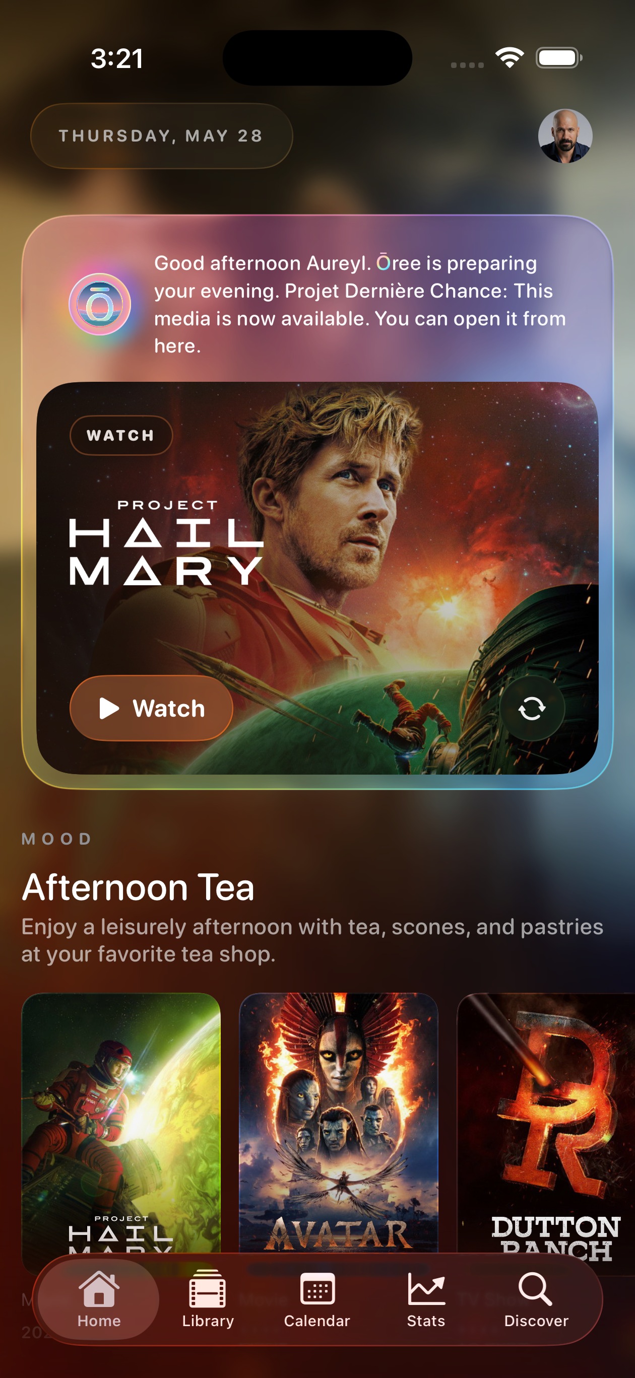 Ōree App Screen Interface